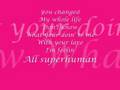 chris brown and keri hilson-superhuman lyrics