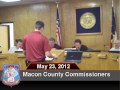 Macon County Commissioners 05-23-2012 (Budget Work Session II)