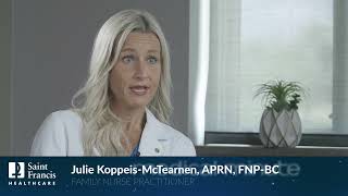 医疗一分钟:Julie Koppeis-McTearnen, APRN, FNP-BC的家附近的初级保健