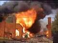 Fire destroys furniture warehouse in Wellington