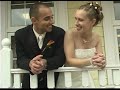 groom and bride in the park
