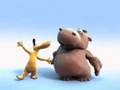 Nilpferd und Hund - The Lion sleeps tonight