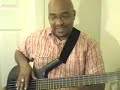 Gospel Bass Lesson- I Love you Lord Today part 1