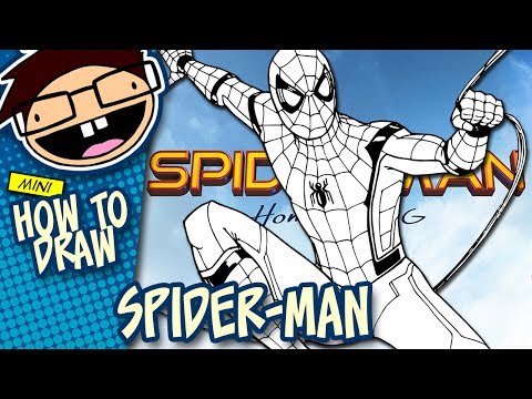 video-linktoworks-How to Draw SPIDER-MAN (Spider-Man: Homecoming) | Narrated ...