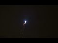 Feuerwerk-Unfall mit Kugelbombenrakete - Silvester 2011