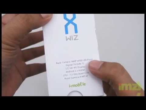 แกะกล่อง i-mobile IQX WIZ DTV จอใหญ่รองรับดิจิตอลทีวี กล้องมี O.I.S