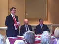 Gerard Batten MEP speaking at the UKNDA meeting on the UK Independence Party Conference fringe