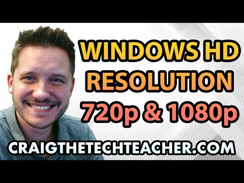 how to set screen resolution