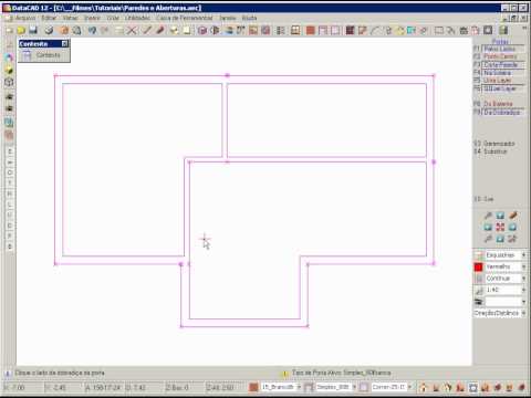 DataCAD 12 - Paredes e Aberturas