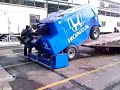 Zamboni Falls off Truck at Wrigley Field for the Winter Classic