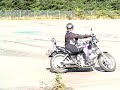 Tanya on 1100 Virago