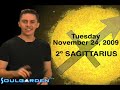Zodiac Weather - Tuesday 11/24/2009 - Soul Horoscopes