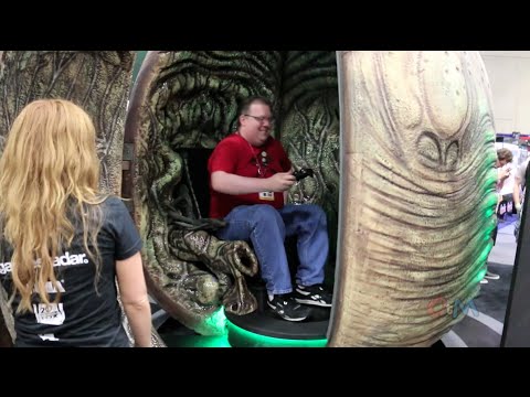 Alien: Isolation egg experience at San Diego Comic-Con 2014 SDCC