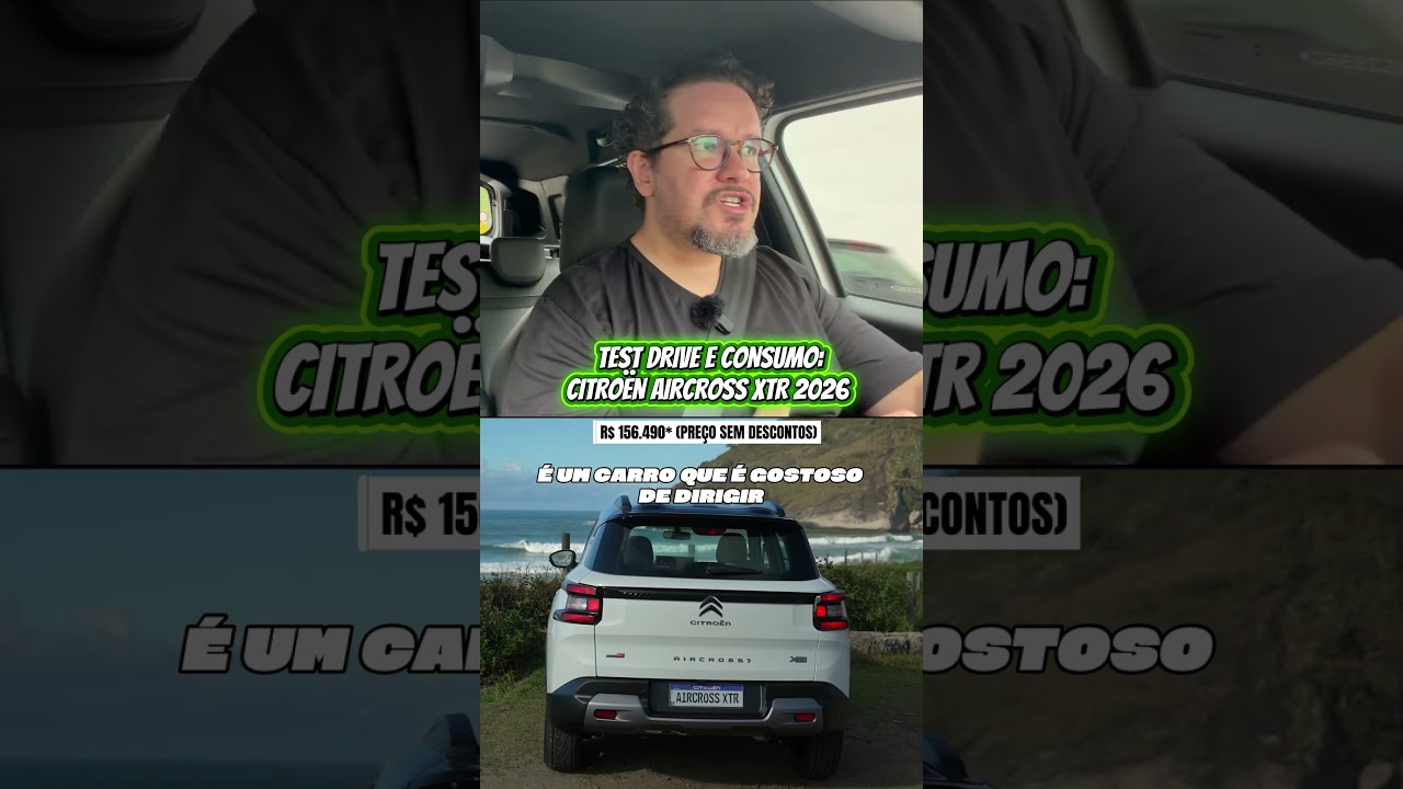 Consumo REAL do Aircross XTR no Etanol (Trânsito pesado!) ⛽🚦