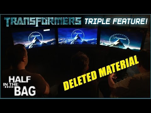Transformers Triple Feature DELETED MATERIAL