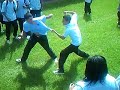 LA MANUEL FEBRES EN EL TERCER DIA DE CLASES