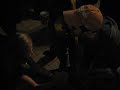EB and TG arm wrestle EB and TG arm wrestle