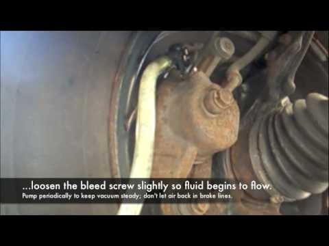 how to bleed brakes astra g