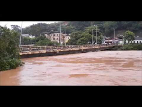 Prefeitura de Ponte Nova, na Zona da Mata, alerta para enchente neste sábado