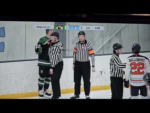 2025 USPHL South Shore Kings Elite - # 52 - Played Forward - Good hit