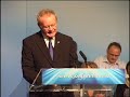 Martin McGuinness keynote speech Sinn Féin Ard Fheis 2008