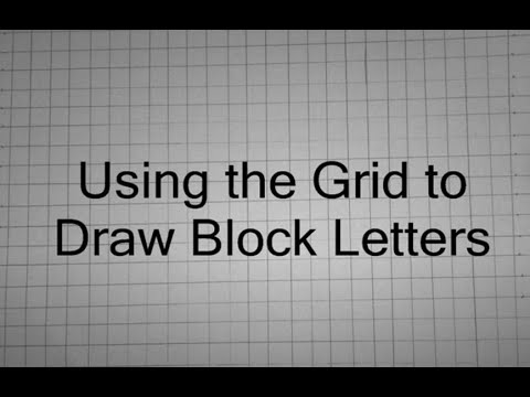 how to draw block letter c