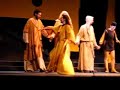 chris merritt, jane henschel, catherine naglestad, and hartmut haenchen take their bows following a performance of strauss's 