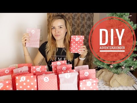 DIY Adventskalender befüllen. Günstige Geschenk-Ideen