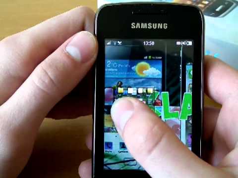 how to use facebook in samsung wave y