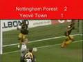 Nottingham forest vs Yeovil goals highlights and celebration