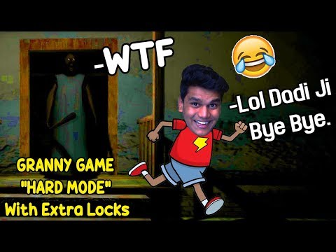 *HARD MODE* Me Dadi Ji Ke Ghar Se bhag Gaya - GRANNY HORROR GAME (Hard Mode with Extra Locks)