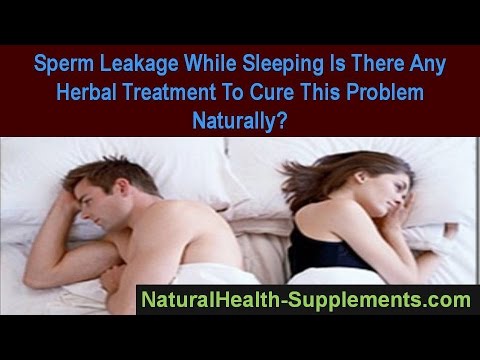 how to avoid sperm leak during sleep