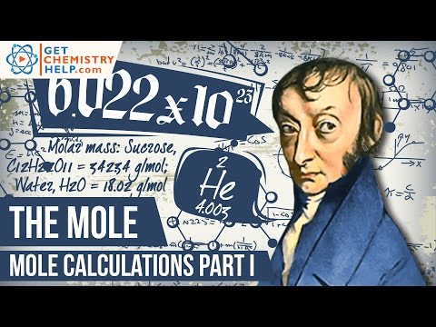 how to calculate moles