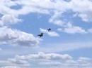 F-22 and F-16 Pass