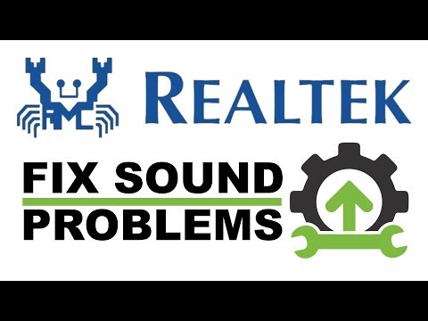How to Fix Realtek Audio Drivers Not Working - Crackling Sound / No Sound