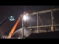 Lansdowne Road Rugby Football Stadium, Dublin Ireland - The Fall of the West Stand