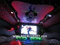 Red H2 Hummer limo limousine w/ JET DOOR  - www.ROYALUXURY.com