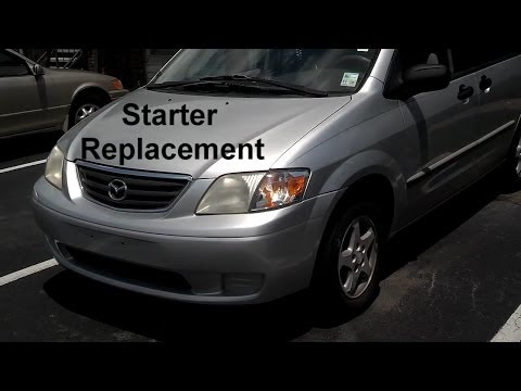 Mazda MPV Starter Replacement - Auto Repair Series