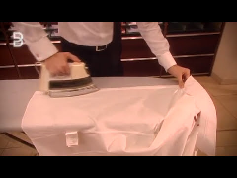 Wie bügelt man ein Hemd