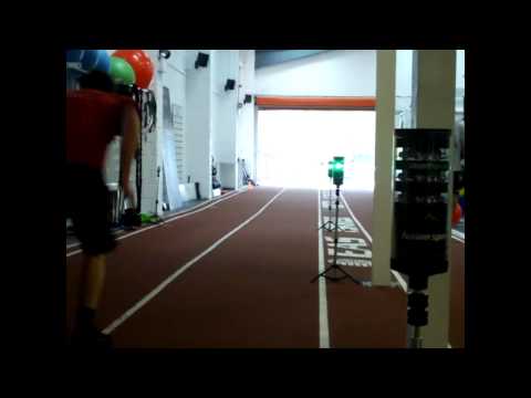 how to do the 30 m sprint test