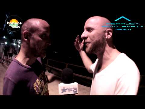 Interviewing Igor Marijuan - Ibiza Sonica Radio after the Bermuda Ibiza Boat Party