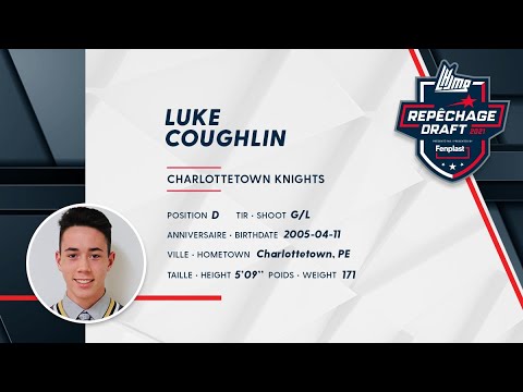 Repêchage LHJMQ 2021 | Profil d'espoir: Luke Coughlin - 2021 QMJHL Draft | Prospect Profile