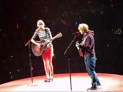 & Ed Sheeran Everything Has Changed Live Washington DC Verizon Center 2013