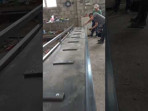 Ленточный транспортёр 8 м х 50 см, двигатель редуктор 3 КВт, толщина ленты 10 мм - фото 4 - id-p113424630