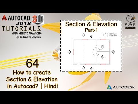 Section & Elevation in Autocad