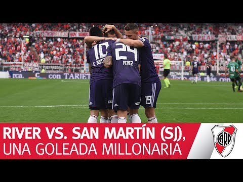 Mir lo mejor de River vs. San Martn de San Juan