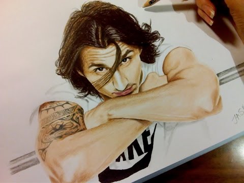 how to draw zlatan
