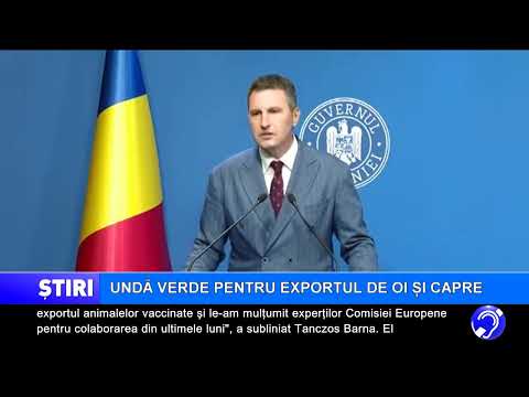 Undă verde pentru exportul de oi și capre
