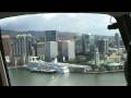 M2U00043 Makani Kai Oahu Hawaii Helicoptor Ride Low Altitude Airport to Waikiki Beach