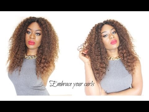 how to dye curly weave